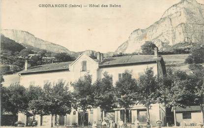.CPA  FRANCE  38 "Choranche , Hôtel des Bains"