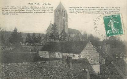 .CPA  FRANCE 89 "Voisines,  L'église"