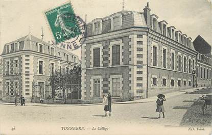 .CPA  FRANCE 89 "Tonnerre, Le collège"