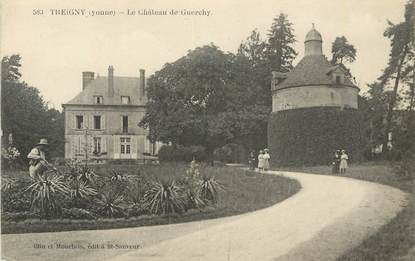 .CPA  FRANCE 89 "Treigny, Le château de Guerchy"