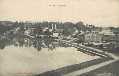 .CPA  FRANCE 89 "Tanlay, Les quais"