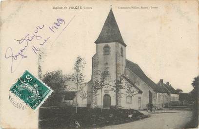 .CPA  FRANCE 89 "Volgré, L'église "