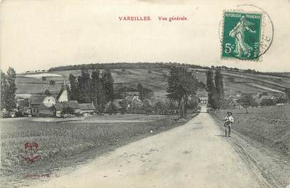 .CPA  FRANCE 89 "Vareilles, Vue générale"