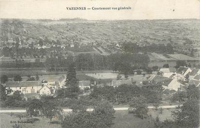 .CPA  FRANCE 89 "Varennes, Courtemont, vue générale"