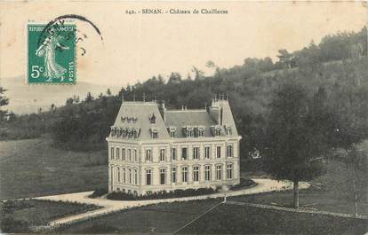 .CPA  FRANCE 89 "Senan, Château de Chailleuse"