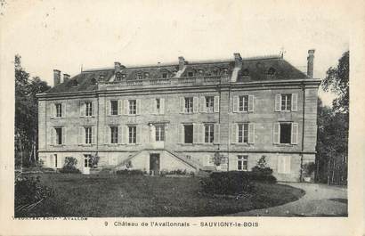 .CPA  FRANCE 89 "Sauvigny les Bois, Château de l'Avallonais"