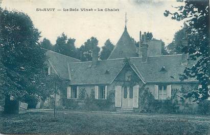 .CPA  FRANCE 89 "St Avit, Le bois Vinet, le chalet"