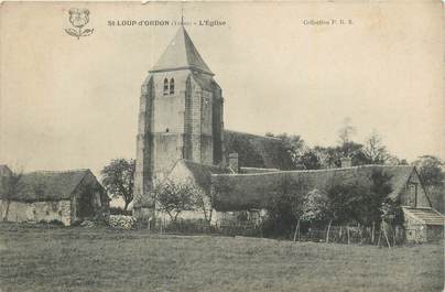 .CPA  FRANCE 89 "St Loup d'Ordon, L'église"