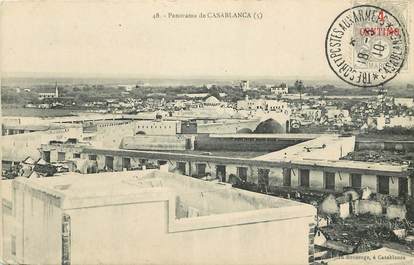  CPA MAROC "Casablanca, panorama"