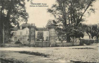 .CPA  FRANCE 89 "Prégilbert, Château de Ste Pallaye"