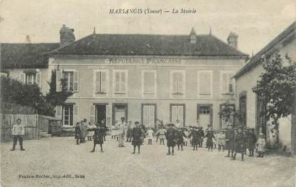 .CPA  FRANCE 89 "Marsangis, La Mairie"