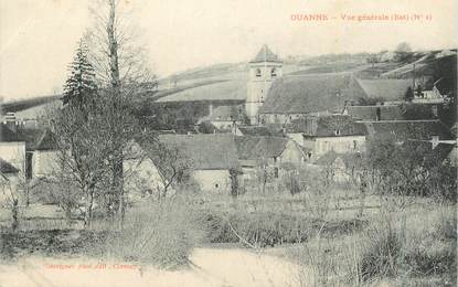 .CPA  FRANCE 89 "Ouanne, Vue générale"