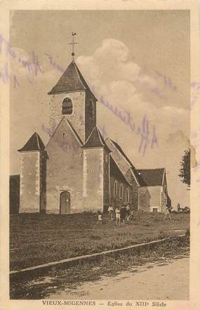 .CPA  FRANCE 89 "Vieux Migennes, Eglise  du XIIIème siècle"