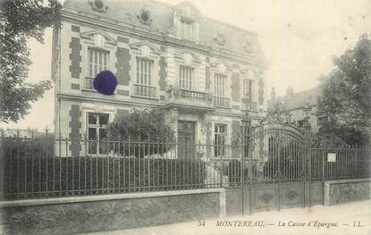 .CPA  FRANCE 77 " Montereau, La Caisse d'Epargne" / CAISSE D'EPARGNE