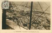 Maroc CPA MAROC "Casablanca, vue générale à travers le splans d'un avion"