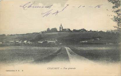 .CPA  FRANCE 89 "Chaumot, Vue générale"