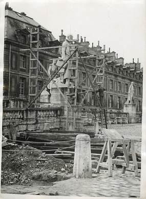  PHOTO ORIGINALE / FRANCE 78 "Versailles, l'enlèvement des statues"