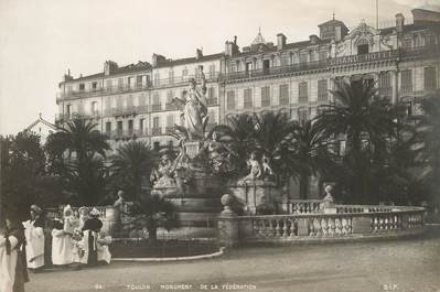  PHOTO ORIGINALE / FRANCE 83 "Toulon, monument de la Fédération"