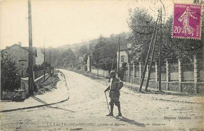 CPA FRANCE 77  "La Ferté sous Jouarre, Rte de Jouarre"