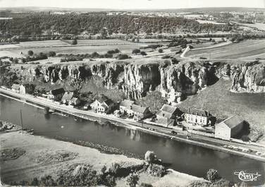 .CPSM  FRANCE 89 "Méry sur Yonne, Le Saussois, Vue aérienne"