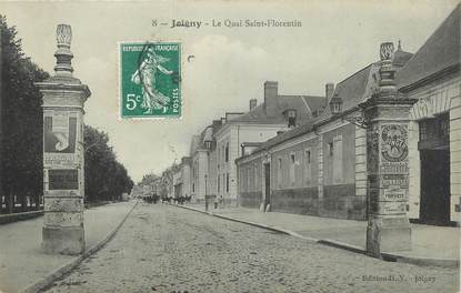 .CPA   FRANCE 89 " Joigny, Le quai St Florentin"