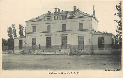 .CPA   FRANCE 89 " Joigny, Gare du PLM"