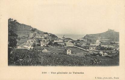 CPA TUNISIE "Tabarka, vue générale"