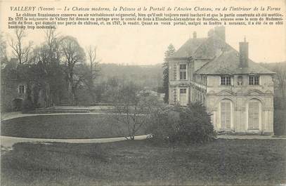 .CPA FRANCE 89 "Vallery, Le château moderne"