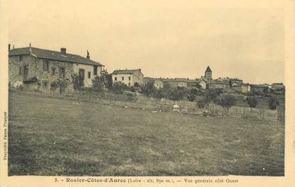 .CPA FRANCE 42 " Rozier Côtes d'Aure, Vue générale"