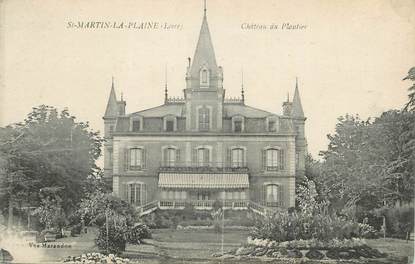 .CPA FRANCE 42 " St Martin la Plaine, Château de Plantier"
