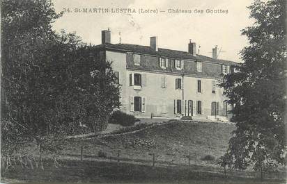 .CPA FRANCE 42 " St Martin Lestra, Château des Gouttes"