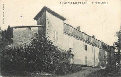 .CPA FRANCE 42 " St Martin Lestra, Le vieux château"