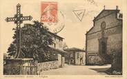 42 Loire .CPA FRANCE 42 " St Just d'Oizieu, L'église"