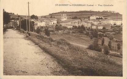 .CPA FRANCE 42 " St  Bonnet le Courreau, Vue générale"