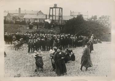 PHOTO ORIGINALE / THEME "Catastrophe de la Mine d'Ecosse"