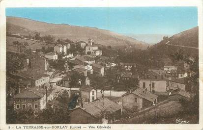 .CPA FRANCE 42 " La Terrasse sur Dorlay, Vue générale"