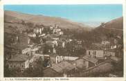 42 Loire .CPA FRANCE 42 " La Terrasse sur Dorlay, Vue générale"