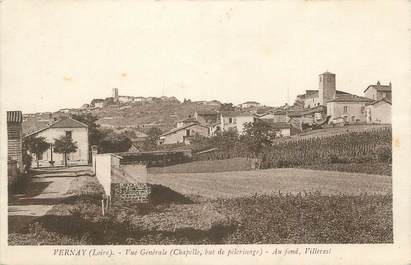 .CPA FRANCE 42 "Vernay, Vue générale"