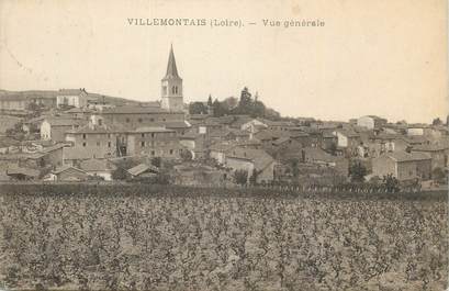 .CPA FRANCE 42 "Villemontagne, Vue générale"