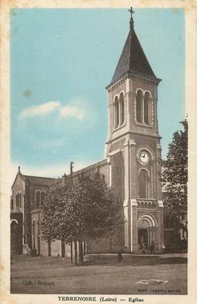 .CPA FRANCE 42 "Terrenoire, Eglise"