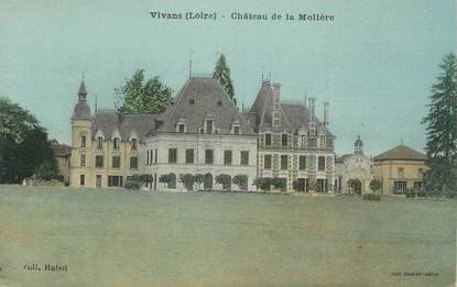 .CPA FRANCE 42 "Vivans, Château de la Molière"