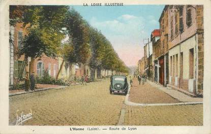.CPA FRANCE 42 "L'Horme, Route de Lyon"
