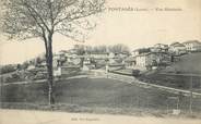 42 Loire .CPA FRANCE 42 "Fontanès, Vue générale"