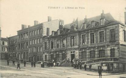 .CPA FRANCE 42 "Firminy, L'Hôtel de Ville"