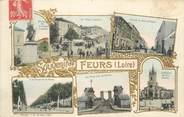 42 Loire .CPA FRANCE 42 " Feurs, Vues"