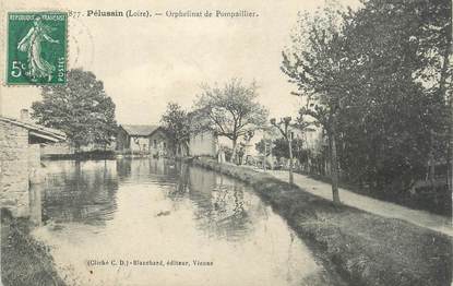 .CPA FRANCE 42 " Pélussin, Orphelinat de Pompailler"