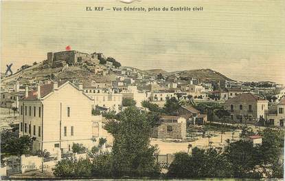 CPA TUNISIE "El Kef, vue générale "