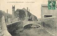 42 Loire .CPA FRANCE 42 " Le Chambon Feugerolles, Le pont du moulin"