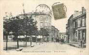 42 Loire .CPA  FRANCE 42  "Chazelles sur Lyon, Place Poterne"