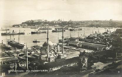 CPA TURQUIE "Constantinople, vue panoramique du Port"